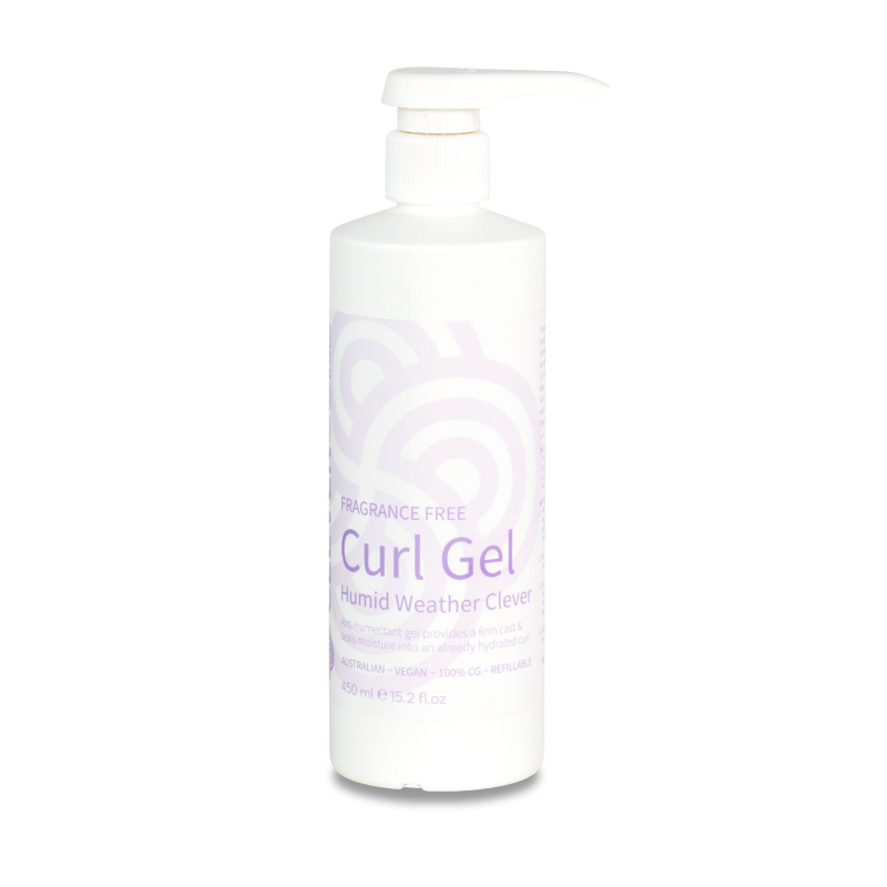 Clever Curl Fragrance Free Curl Gel Humid Weather